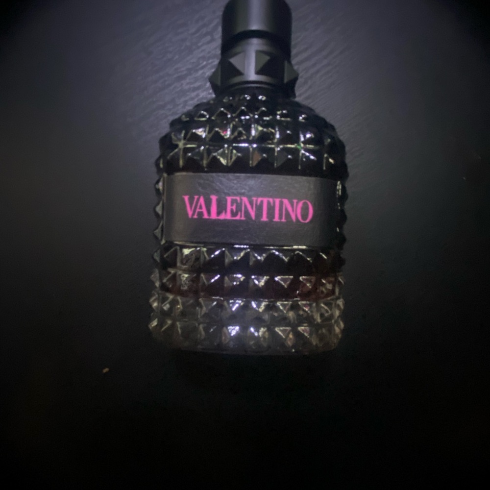 Valentino Black Studded Perfume Bottle